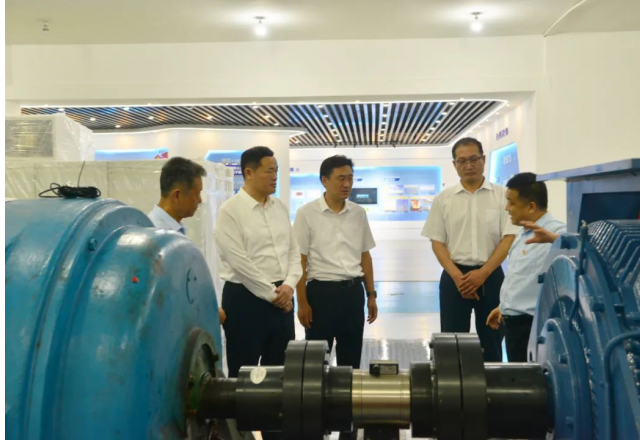 電力集團黨委書記、董事長李偉到新風光調(diào)研